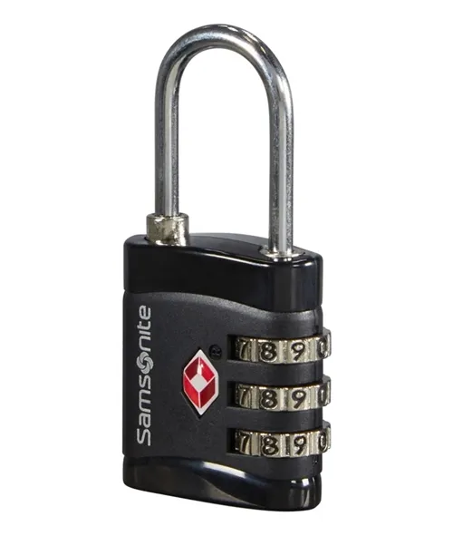 Cadeado TSA presente nas malas da ClickMalas